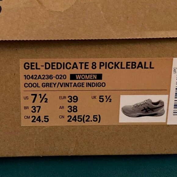 Asics Gel-Dedicate 8 Pickleball Sneakers - Picture 2 of 4